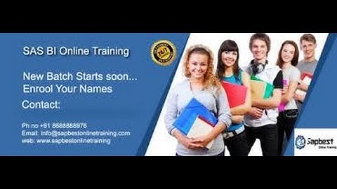 SAS Online Training Free Demo 2014 - Introduction to SAS software Part 1.4