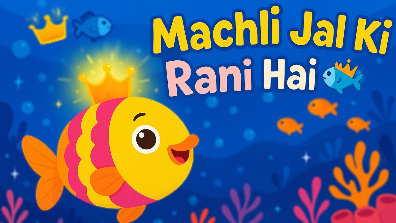 Machli Jal Ki Rani Hai + Many More Popular Rhymes For Kids | Hindi Rhymes | Avi Toon TV