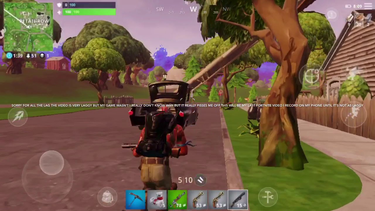 terrible fortnite gameplay on iphone se - iphone se fortnite gameplay