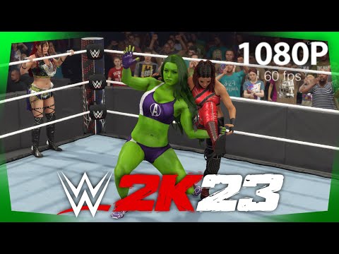 She-Hulk vs. Damage CTRL! - WWE 2K23: 1 On 2 Tag Team Match @CeltSoul