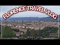 Florence travel vlog  solo italy city trip  tuscany