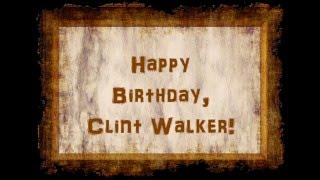 Clints 89th Birthday Tribute - 2016