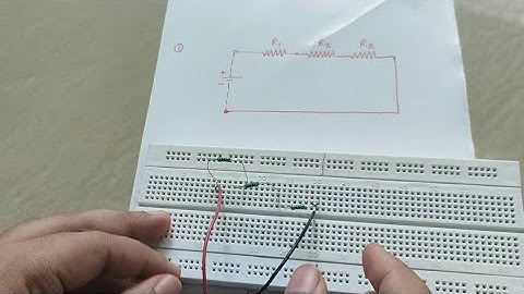 Breadboard tutorial for beginners| How to connect Series - parallel circuit on breadboard |