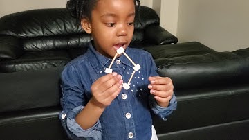 Making 3D Shapes With Toothpicks And Marshmallows!