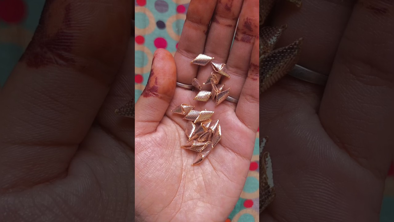 how to make gota Patti leaf 🌱 / gota Patti pati / gota Patti work / Manisha suthar