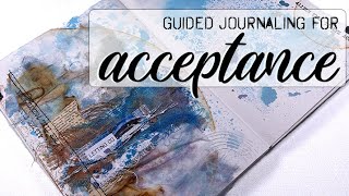 Guided journaling for ACCEPTANCE 🦋 Therapeutic art journaling screenshot 5