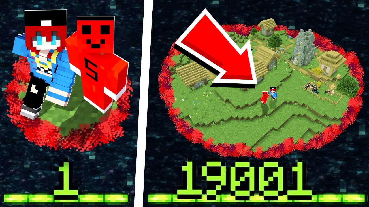 SEVİYEMİZ ARTTIKÇA ÇEMBER BÜYÜYOR !! - Minecraft