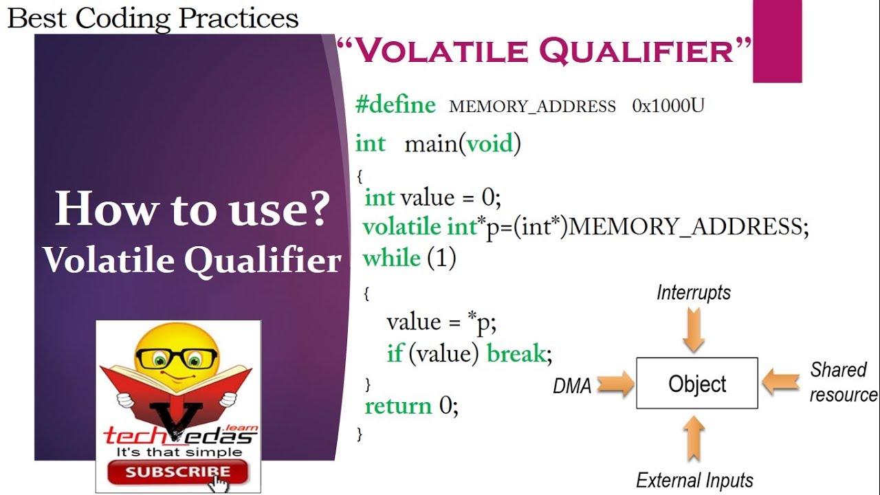 c volatile assignment