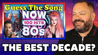 Guess The 80s Hits🎵Guess The Song Music Quiz REACTION | OFFICE BLOKES REACT!!