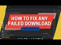 How to RESUME/ FIX ANY Failed Download on Windows, Android, Linux or Any OS even with no resume supp