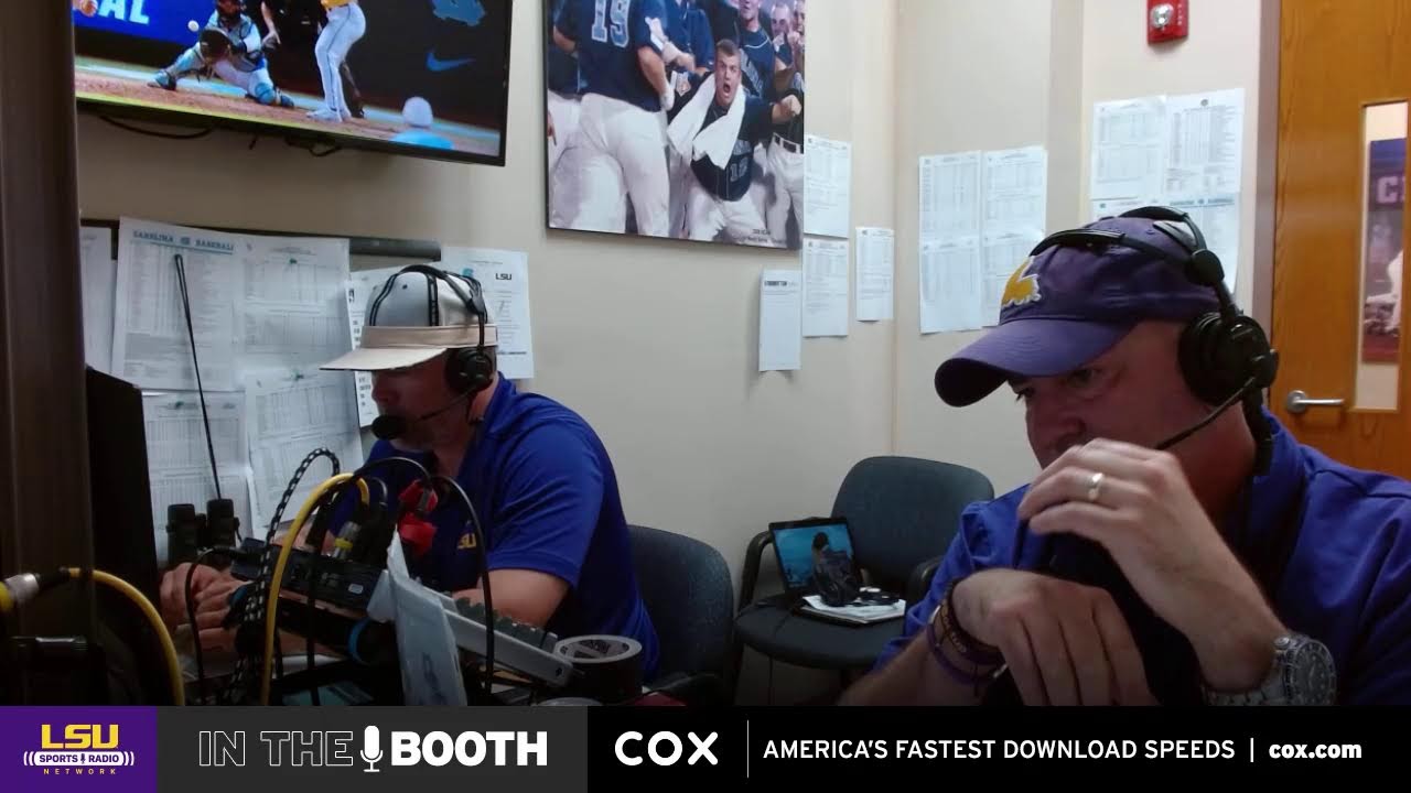 In the booth with lsu radio youtube