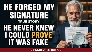 He Forged My Signature to Steal Everything — He Didn't Know Whose Hand He Copied