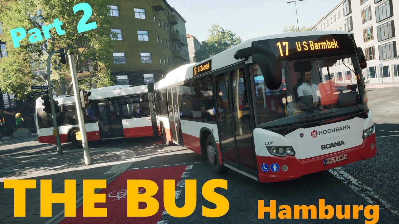 THE BUS - Hamburg City | Mit dem Scania-Gelenkbus nach Barmbek (2/2)