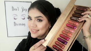 تجربة درجات روج بريتي وومن سواتش للدرجات lipstick pretty woman