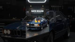 BMW M6 E24 in Macau Blue 💙 | Satisfying Miniature Car Build #Shorts