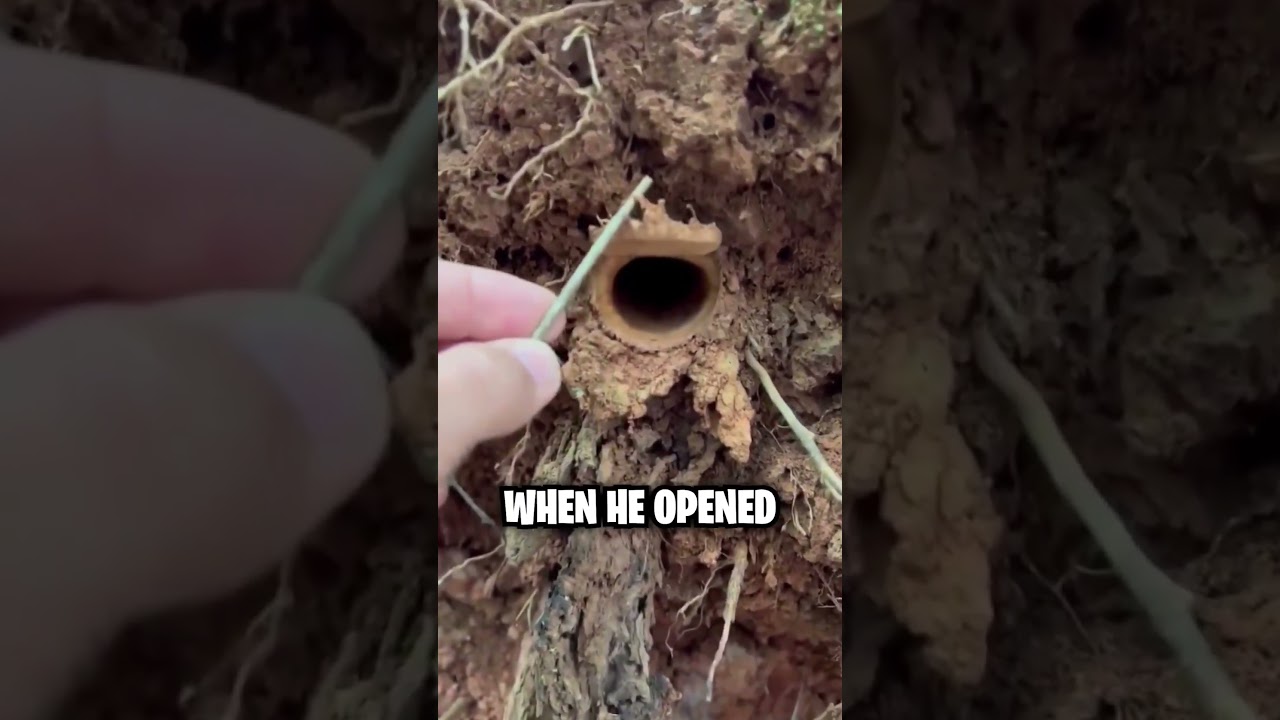 This Guy Found A Giant Hole In His Garden but... 😱