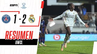 Linda Caicedo Se Volvió A Lesionar En La Victoria Del Real Madrid Psg 1-2 Real Madrid Resumen