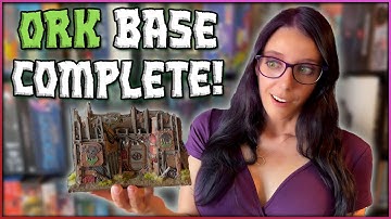 Painting an Ork Base Terrain Board | Warhammer 40k Kill Team | How to Guide and Wargaming Tutorial