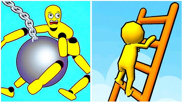 "Ragdoll Break: Kick Loser vs Ladder Run - Ultimate Brain Tease & Destruction Challenge!"