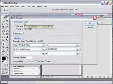 Photoshop Batch Renaming.mov