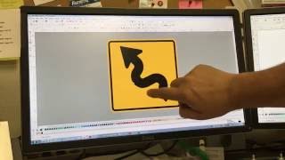 Traffic sign design