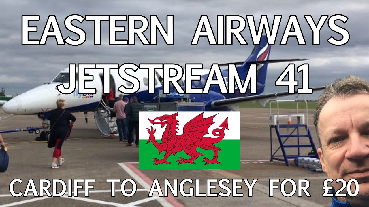 Trip Report: Eastern Airways Jetstream 41 from Cardiff to RAF Valley, Anglesey