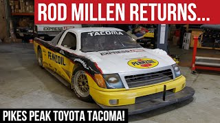 Rod Millen returns for the 100th running in his Pennzoil Pikes Peak Toyota Tacoma