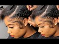 QUICK & EASY PROTECTIVESTYLE BUTTERFLY BRAID WITH BRAIDINGHAIR TUTORIAL🦋 ft @FILTHYRICHTRESSES