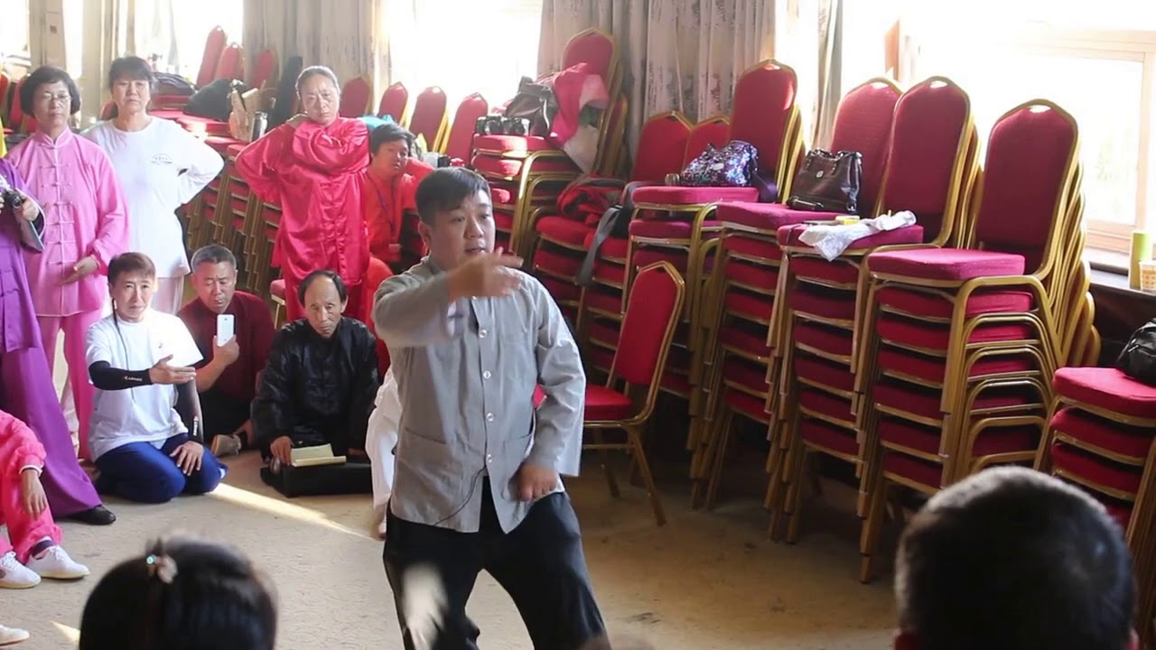 Yang Family Tai Chi White Crane Spreads Wings with  James Fu Qing Quan 👍❤️👊😁