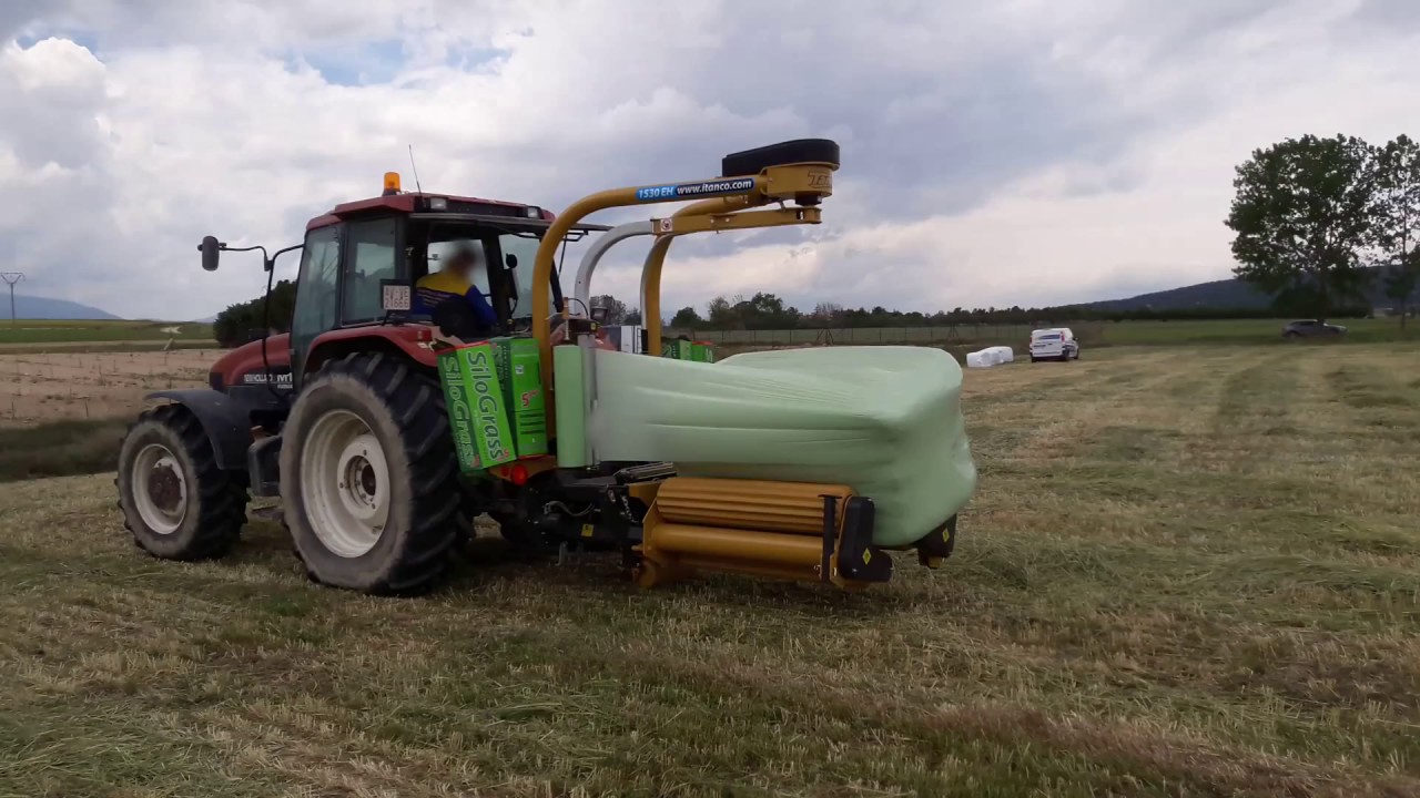 PUESTA EN MARCHA DE ENCINTADORA DE PACAS CUADRADAS TANCO