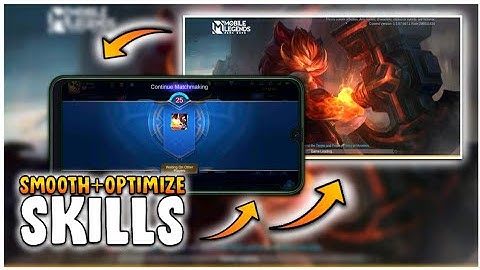 60FPS WITH ML SMOOTH SKILL REDUCE STORAGE AND OPTIMIZE SKILL