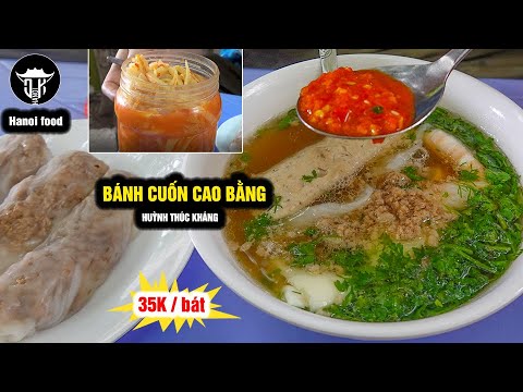 bánh căn hà nội New Bánh Cuốn Cao Bằng | căn gác Chật Chội hé lộ cs phi thường Của Bà Chủ Quán Ăn Siêu Đông Khách