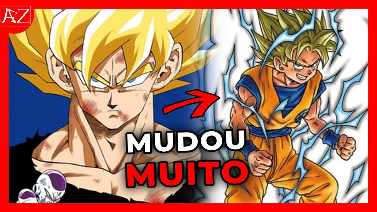 POR QUE O TRAÇO DE TORIYAMA MUDOU TANTO EM DRAGON BALL? PIOROU OU