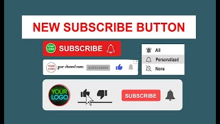 I will make new youtube subscribe button and like, bull button animation screenshot 5