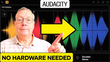 Ik heb een werkende FM-stereordecoder gebouwd in Audacity zonder hardware