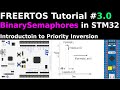 FreeRTOS Tutorial 3.0 || Binary Semaphore || STM32 || CMSIS || CUBEIDE