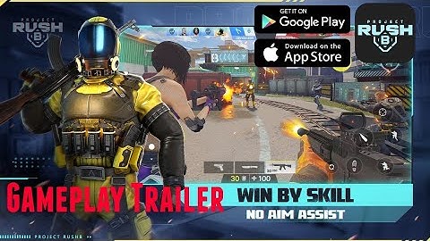 Project RushB (Pre-register now)/ Sci-fi Multiplayer FPS Shooting games..🎮🔥/RushB Gameplay Trailer.🎮