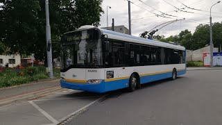 Jízda Na Lince 102 Hulváky - Náměstí sv. Čecha Trollino 12 AC ev. č. 3704 (DPO) OSTRAVA