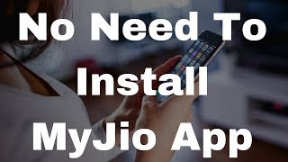 Jio Trick 2018 | Get all myJio info through an sms  | No need to install myjio app screenshot 3