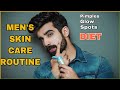 MEN'S SKIN CARE ROUTINE| DIET| Men’s pimple, acne, darkspots & Glow | Indian skin | TheFormalEdit|