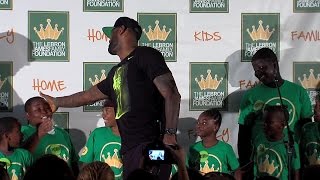 Akron celebration for LeBron James