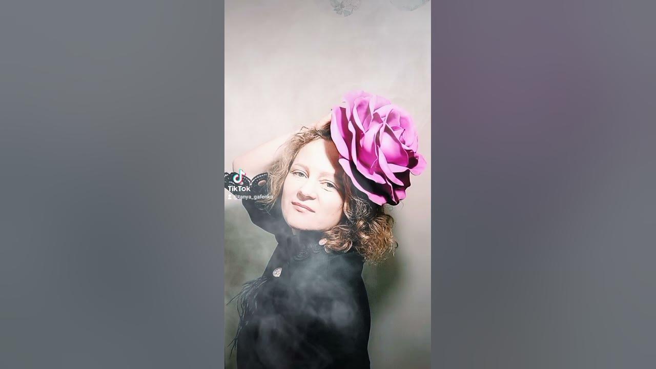 Роза шляпка 💕 - YouTube