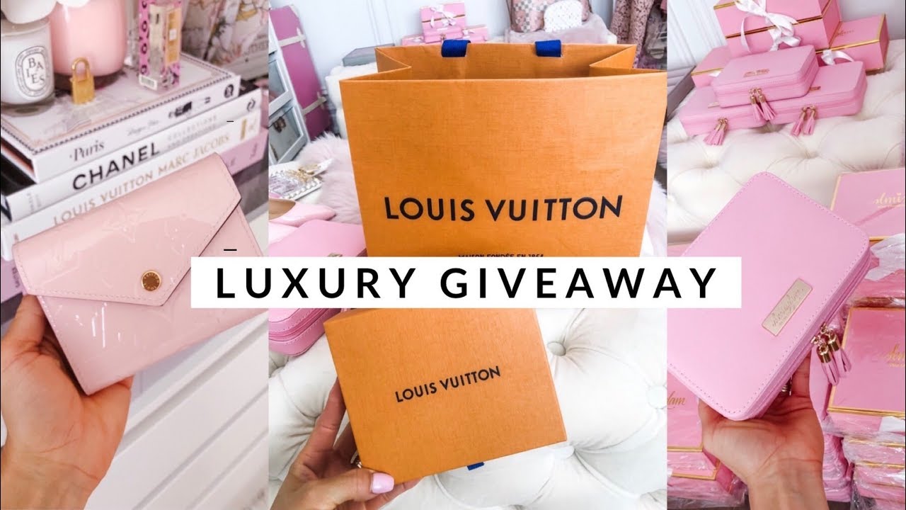$1000 LUXURY GIVEAWAY! LOUIS VUITTON, SEPHORA AND SLMISSGLAM!???? - YouTube