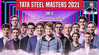 Tata Steel Masters 2021 Day 6 Commentary by Sagar, Amruta