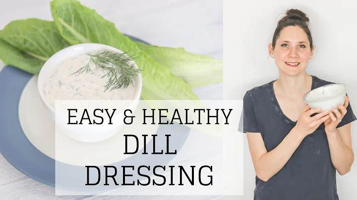Dill Dressing Recipe | EASY AND HEALTHY | Bumblebe...