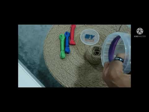 le things to make them more beautiful/ اعادة تدوير الاشياء/لتبدو بمظهر اجمل_اسطوانه طلاء بلاستيكيه