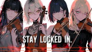 Dark Phonk String Quartet Vol.116 | Eye Contact | Intense Focus Music for Deep Work · 1 Hour