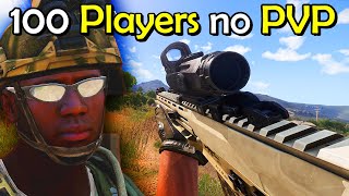 100 PLAYERS NO PVP DE ARMA 3