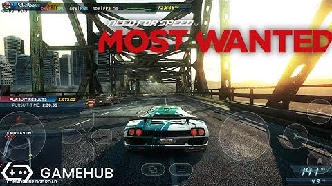 Gamehub 5.2.2 - Need For Speed Most Wanted 2012 on Android Poco F6