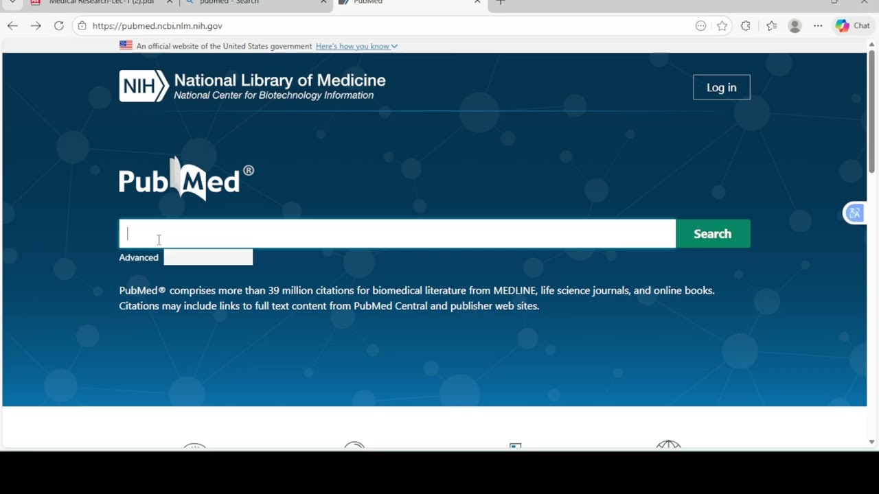 Medical research lec 1